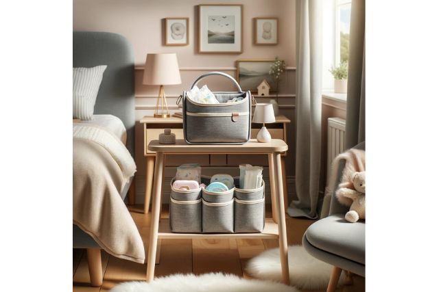 newborn diaper caddy