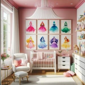 Disney Princess Nursery Decor Ideas To Create A Fairytale Baby Room ...