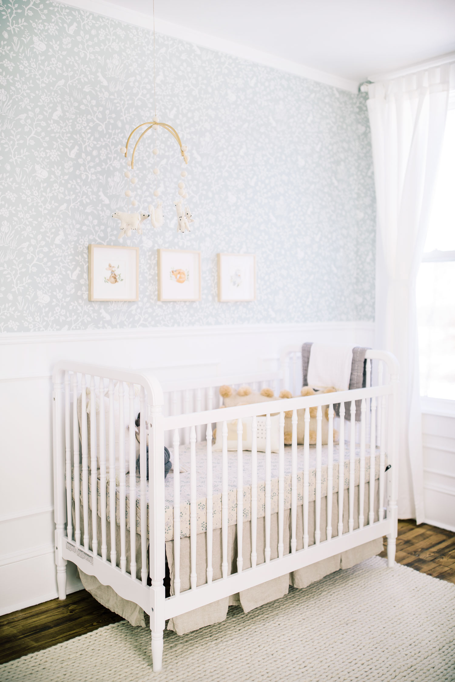 30+ Tranquil Light Blue Nursery Ideas (Tips, Inspirations,& Decor ...