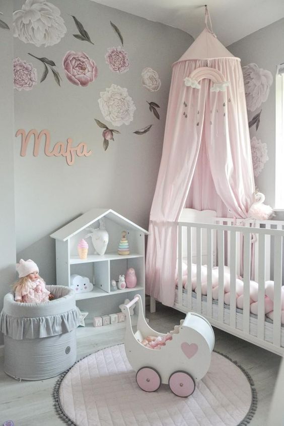 just a touch of pink nursery