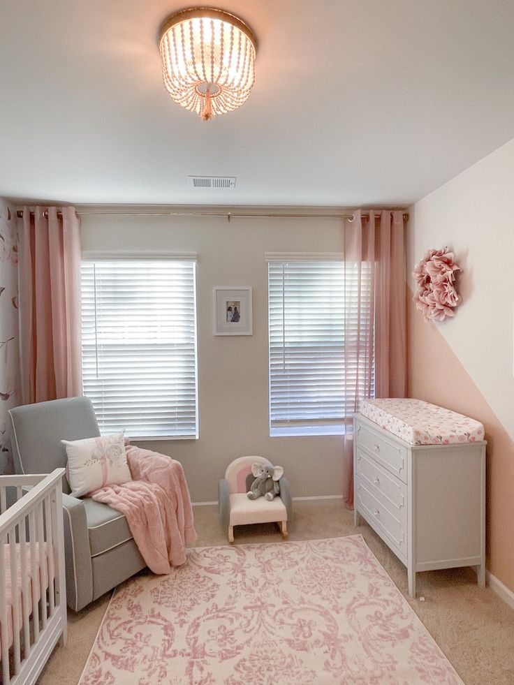 Soft Rose Petal Pink Nursery