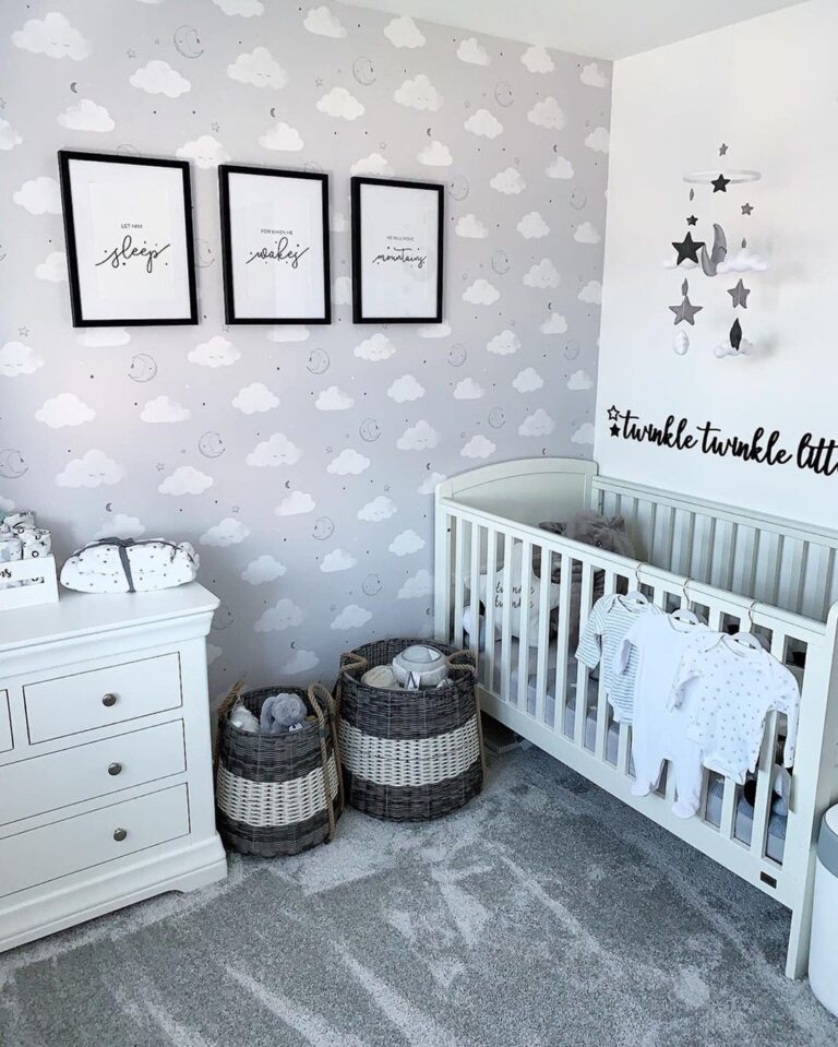 15+ Soothing Grey And White Nursery Ideas (Inspirations & Decor) – Mom ...
