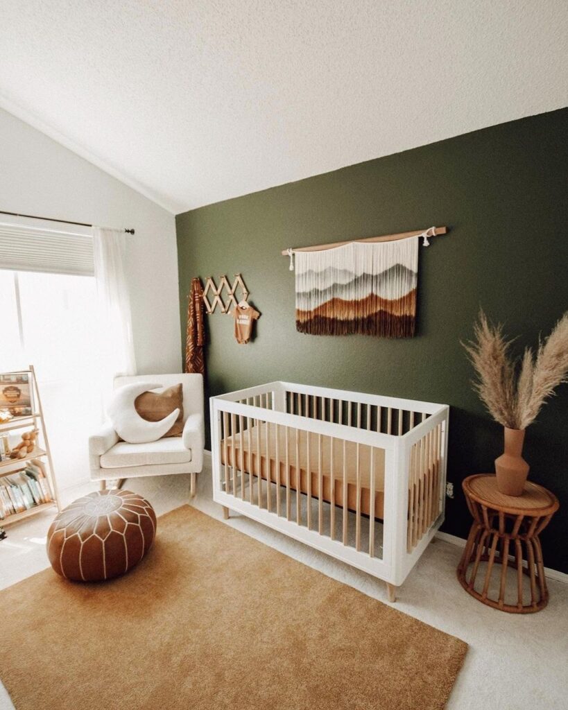 themed macrame wall hanging